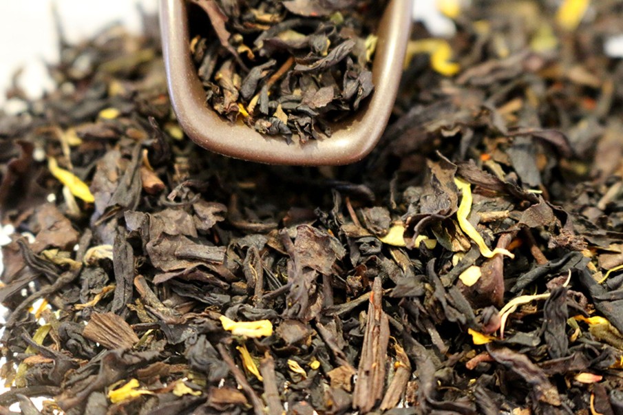 Tee teeblatt Schwarzer Tee Aromatisiert | Apricot-Pfirsich Auf Oolong (Von Ronnefeldt)