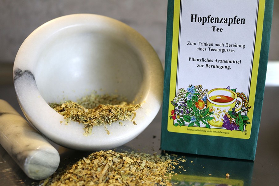 Tee teeblatt Monokrauter | Hopfenzapfen Tee, 25G (Pflanzliches Arzneimittel Zur Beruhigung)