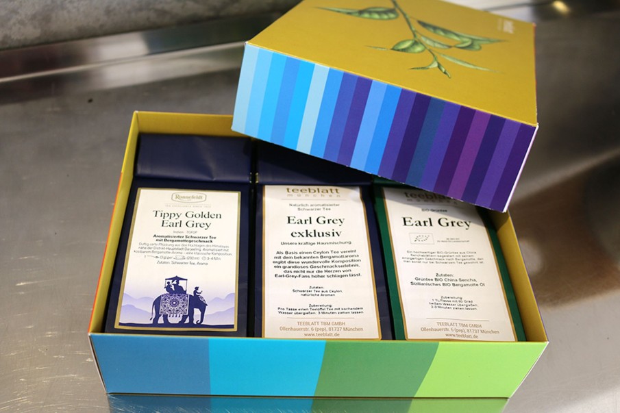 Tee teeblatt Schwarzer Tee Aromatisiert | Teeproben Box Ich Liebe Earl Grey (6X 25G Tee)