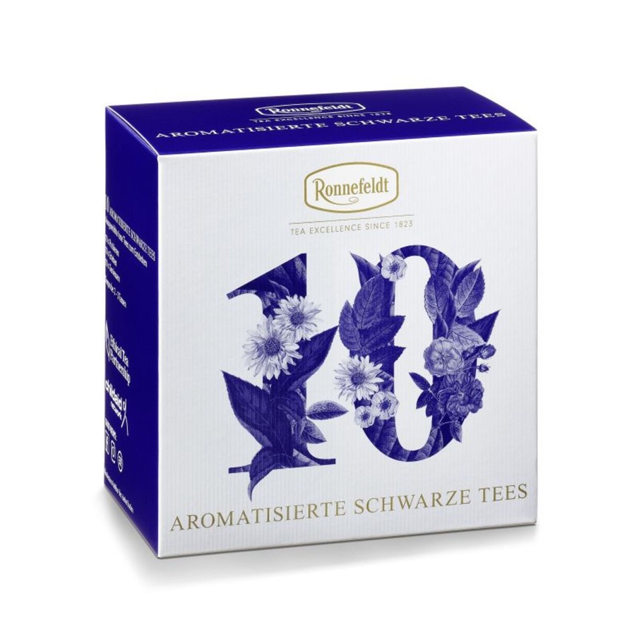 Tee teeblatt Schwarzer Tee Aromatisiert | Probier Mal: Aromatisierte Schwarze Tees (10X3,9G Von Ronnefeldt)