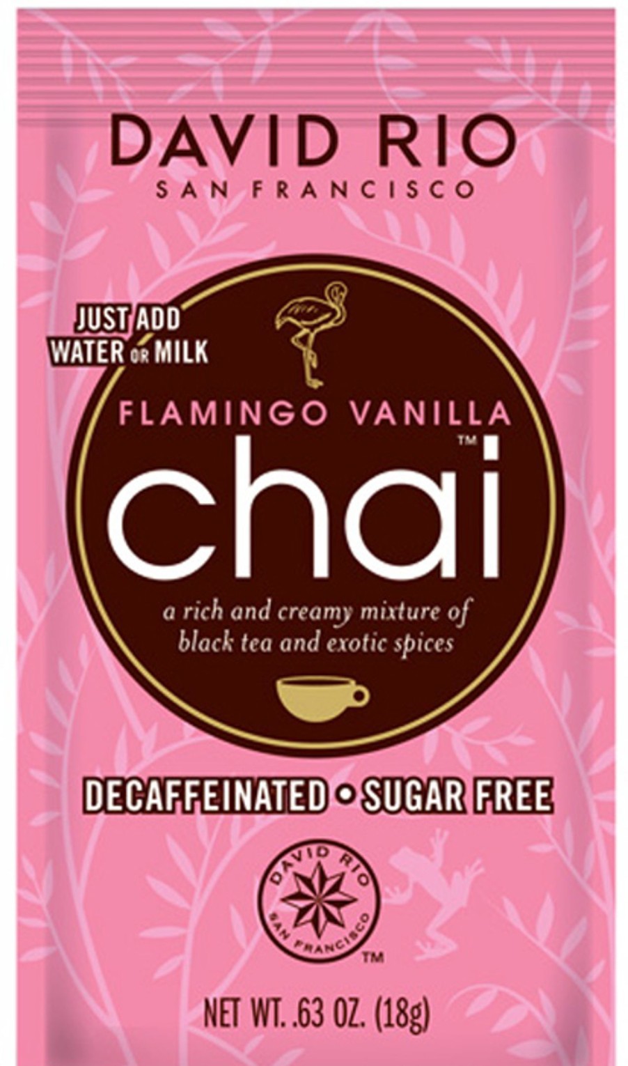 Tee teeblatt | Flamingo Vanilla Chai - Sugar Free, Tassenportion