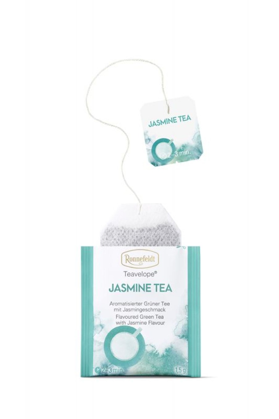 Tee teeblatt Gruner Tee Aromatisiert | Teavelope Gruner Tee Jasmine Tea, 25X1,5G = 37,5G