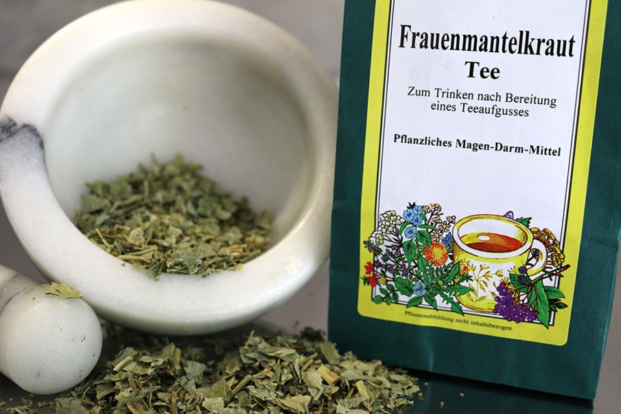 Tee teeblatt Monokrauter | Frauenmantelkraut Tee, 50G (Pflanzliches Magen-Darm-Mittel)