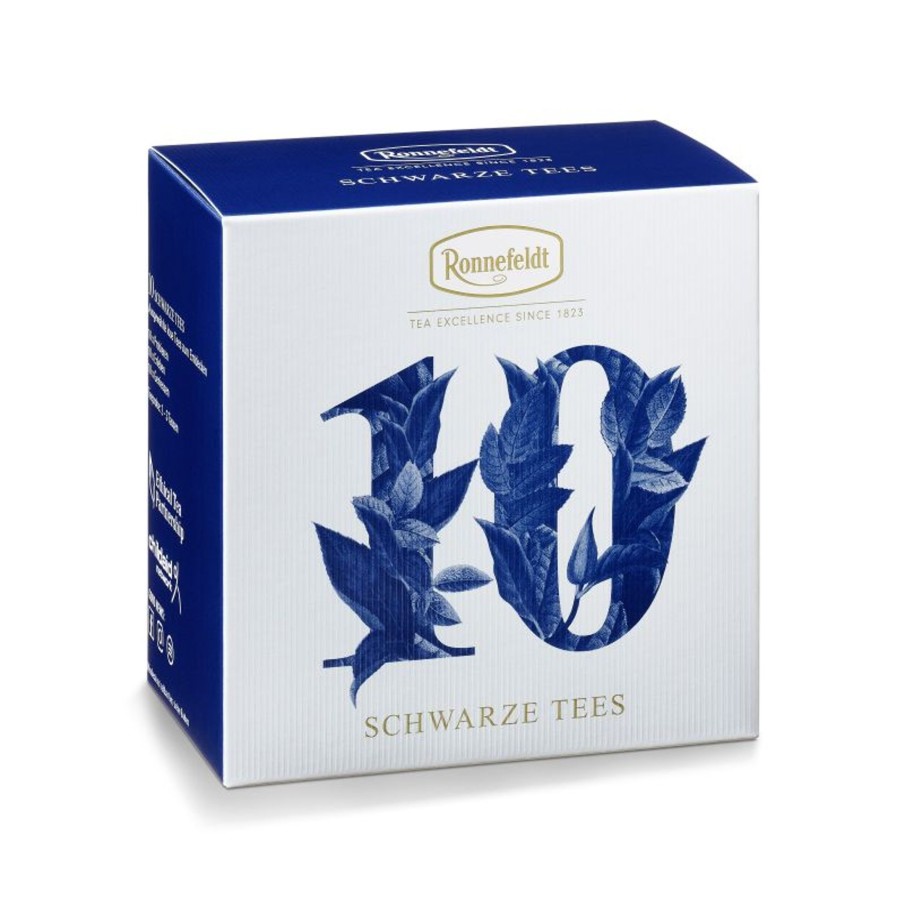 Tee teeblatt Klassischer Schwarzer Tee | Probier Mal: Schwarze Tees (10X3,9G Zum Probieren Von Ronnefeldt)