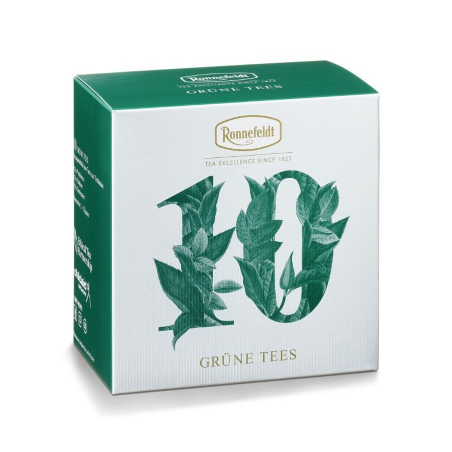 Tee teeblatt Klassischer Gruner Tee | Probier Mal: Grune Tees (10X3,9G Zum Probieren Von Ronnefeldt)