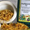 Tee teeblatt Monokrauter | Ringelblumenbluten Tee, 40G (Pflanzliches Arzneimittel Zur Wundbehandlung)