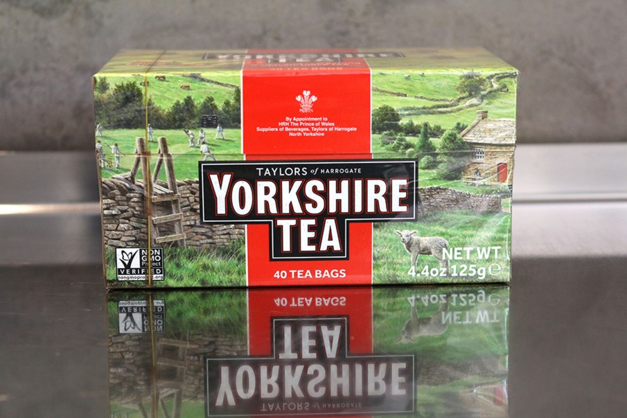 Tee teeblatt Klassischer Schwarzer Tee | Yorkshire Tea (Taylors Of Harrogate), 40 Tea Bags