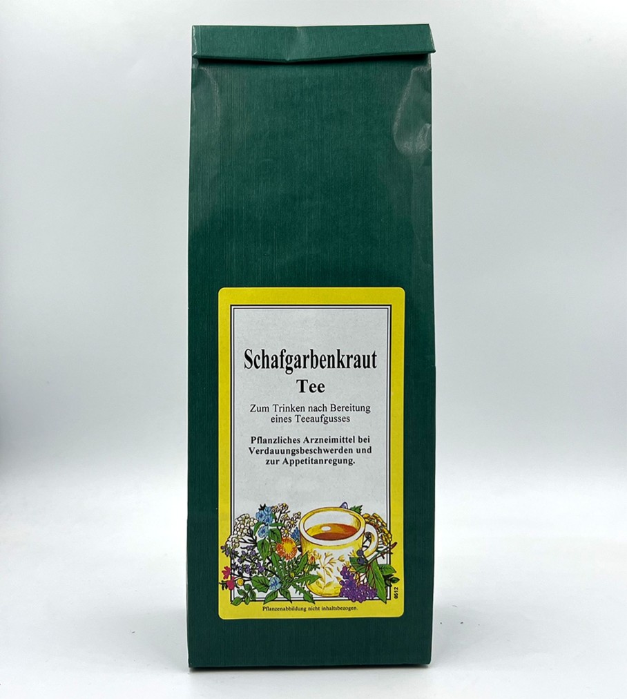 Tee teeblatt | Schafgarbenkraut Tee, 80G (Pflanzliches Arznemittel Bei Verdauungsbeschwerden)