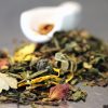 Tee teeblatt Gruner Tee Aromatisiert | Weise Perle Von Fujian (Weiser & Gruner Tee Mit Aprikose-Jasmin-Geschmack)