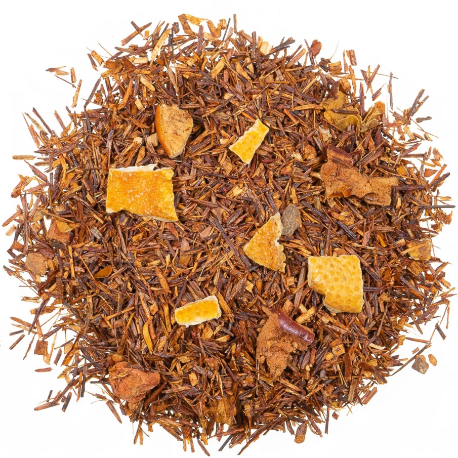 Tee teeblatt Bio Rooibos&Honeybush | Kaminglut, Bio (Rooibos Mit Zimt-Orange-Geschmack)