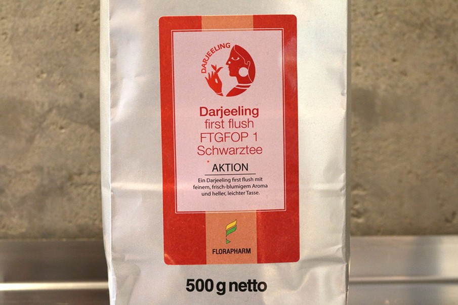 Tee teeblatt Klassischer Schwarzer Tee | Aktionstee: Darjeeling, First Flush, 500G