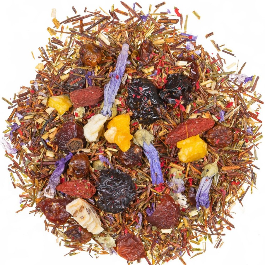 Tee teeblatt | Marille Gojibeere (Gruner Rooibos)