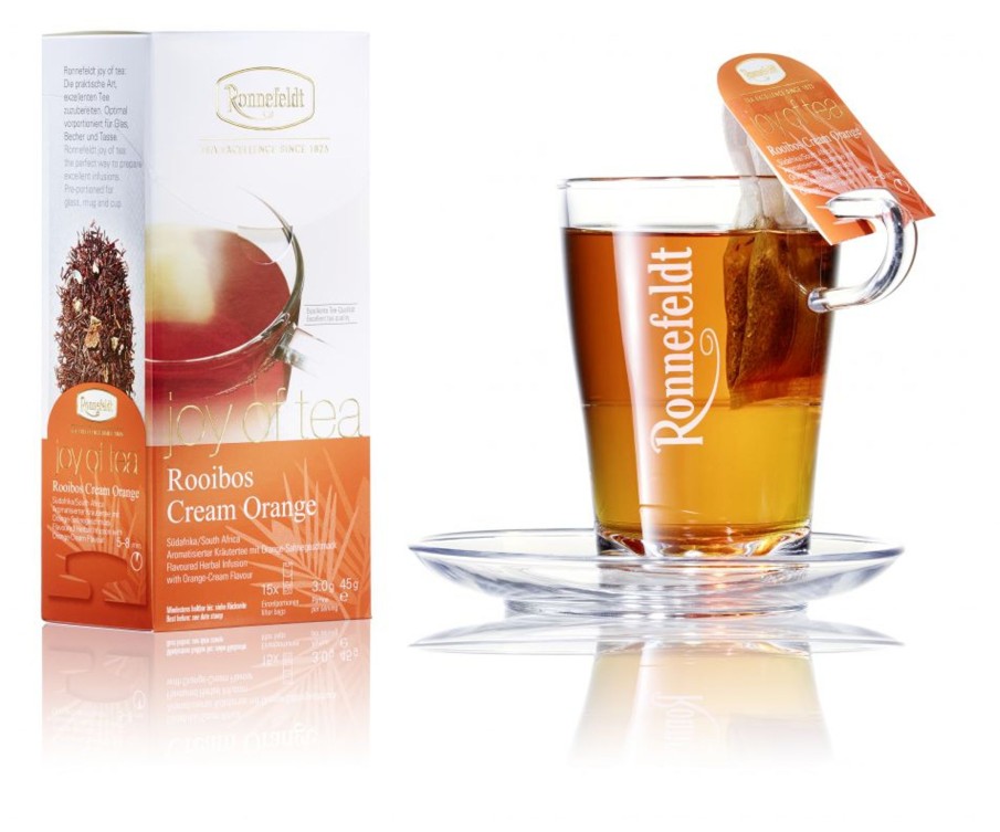 Tee teeblatt Krautertee&Rooibosh | Joy Of Tea: Rooibos Cream Orange, 15X3,0G = 45G