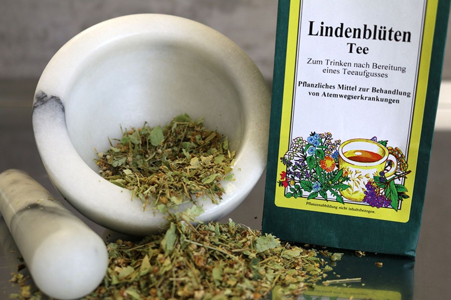 Tee teeblatt Monokrauter | Lindenbluten Tee, 40G (Pflanzliches Mittel Zur Behandlung Von Atemwegskrankheiten)