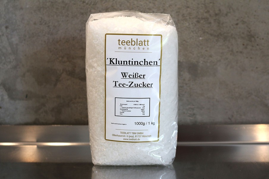 Zubehor teeblatt | Zucker: Kluntinchen (Weiser Tee-Zucker), 1000G