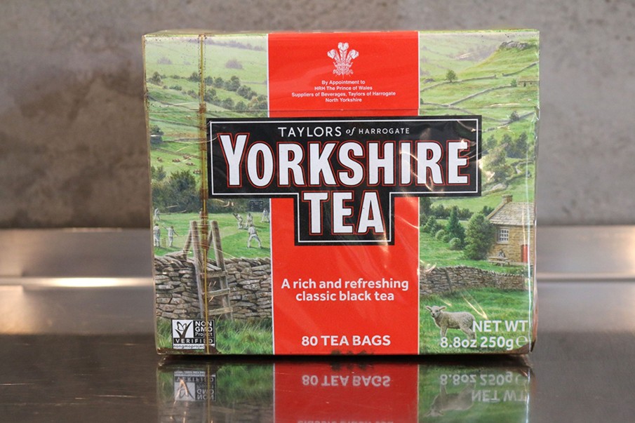 Tee teeblatt Klassischer Schwarzer Tee | Yorkshire Tea (Taylors Of Harrogate), 80 Tea Bags = 250G