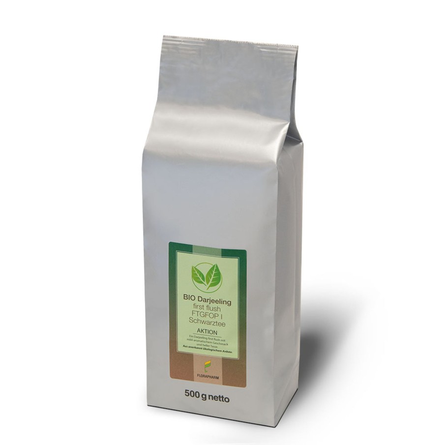 Tee teeblatt Klassischer Schwarzer Tee | Aktionstee: Darjeeling, Bio First Flush, 500G (Exklusiv Im Online Shop)