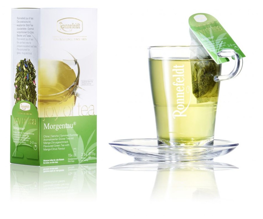 Tee teeblatt Gruner Tee Aromatisiert | Joy Of Tea: Morgentau, 15X2,5G = 37,5G