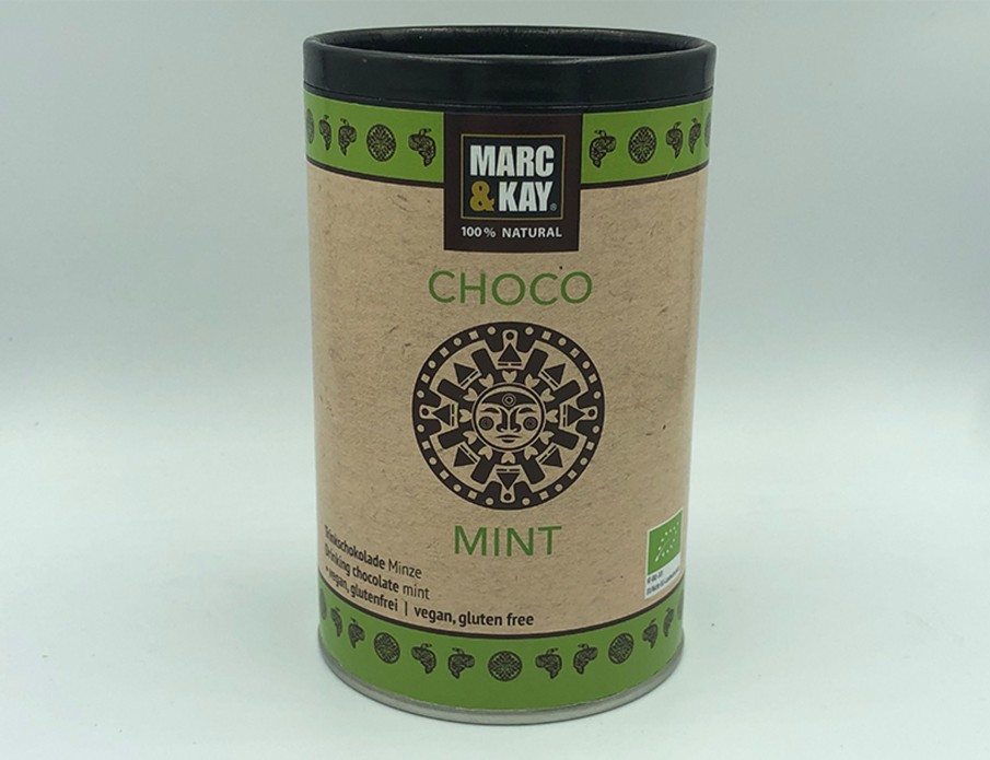 Trinkschokolade&Chai teeblatt | Trinkschokolade Choco Mint, 250G, Bio (Minze)